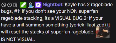 Kayle Rageblade Bugs (Patch 14.3)