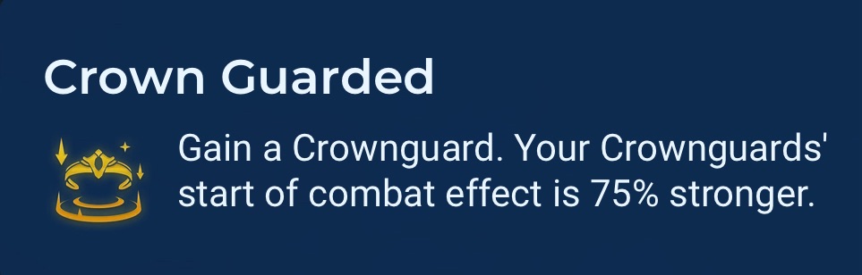 Set 11 Crown Guarded Bug