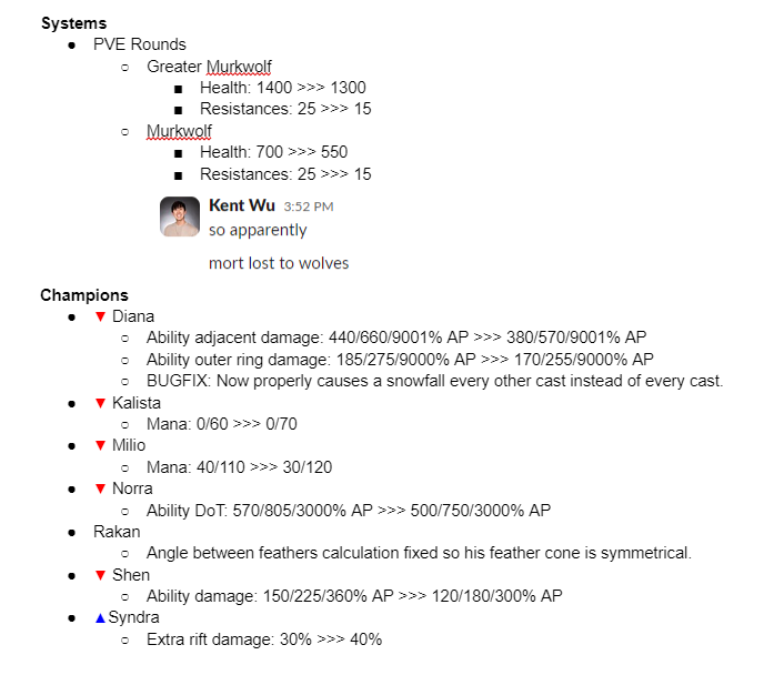 Set 12 Day 1 PBE Changes
