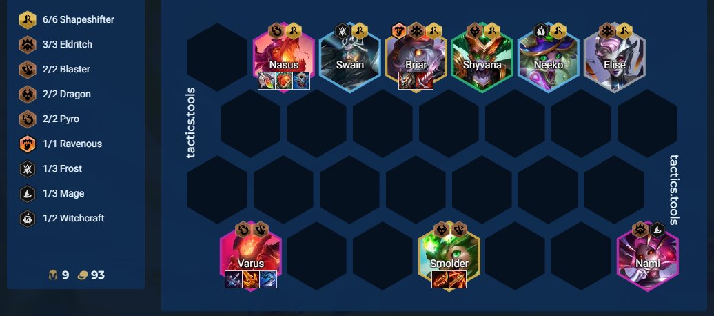 Set 12 Shapeshifter Varus by Robinsongz